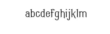 Geroboktuo-Regular.ttf Font LOWERCASE