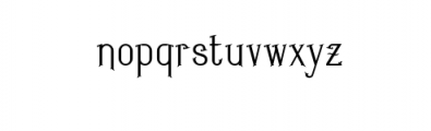 Geroboktuo-Regular.ttf Font LOWERCASE