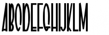 Geeves Font UPPERCASE