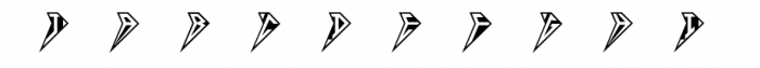 Gem Monograms Black Font OTHER CHARS