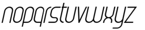 Gemini Alternate Italic Font LOWERCASE