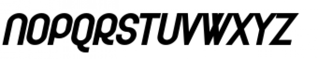 Gemini Bold Italic Font UPPERCASE