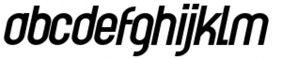 Gemini Bold Italic Font LOWERCASE