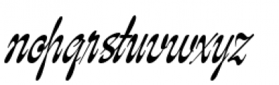 Genesis Font LOWERCASE