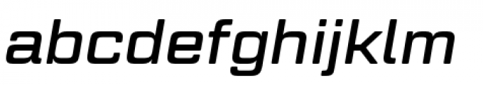 Geom Graphic Regular Italic Font LOWERCASE