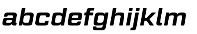 Geom Graphic Semibold Italic Font LOWERCASE