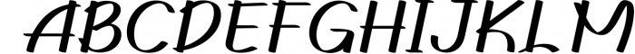 Gedrick - Handwriting Typeface 1 Font UPPERCASE