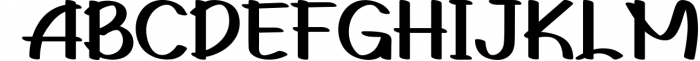 Gedrick - Handwriting Typeface 2 Font UPPERCASE