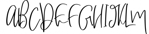 Geffry Script Font UPPERCASE