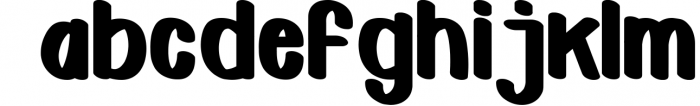 Geky Xin - Playful Display Font Font LOWERCASE