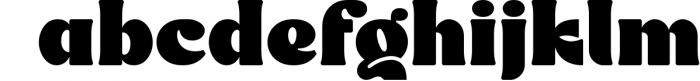 Gellaby - Chubby Display Font Font LOWERCASE