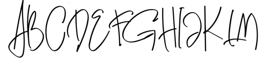 Genit - Classy Handwritten Script Font Font UPPERCASE