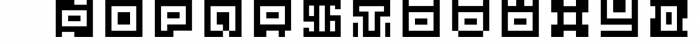 GeoBlocks - a geometric font set of blocks and shapes! 1 Font UPPERCASE