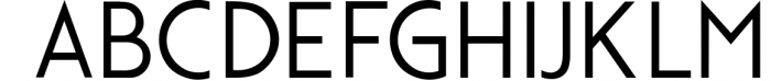 Geomatic - Sans serif font family 11 Font UPPERCASE