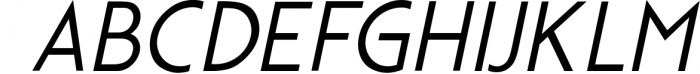 Geomatic - Sans serif font family 12 Font UPPERCASE