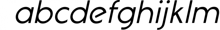 Geomatic - Sans serif font family 12 Font LOWERCASE