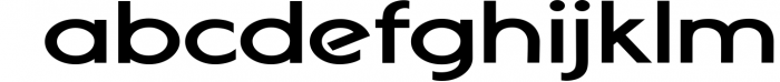 Geomatic - Sans serif font family 13 Font LOWERCASE