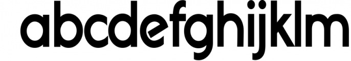Geomatic - Sans serif font family 17 Font LOWERCASE