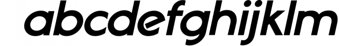 Geomatic - Sans serif font family 18 Font LOWERCASE