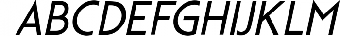Geomatic - Sans serif font family 2 Font UPPERCASE