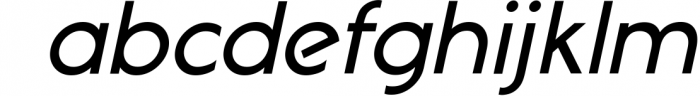 Geomatic - Sans serif font family 2 Font LOWERCASE