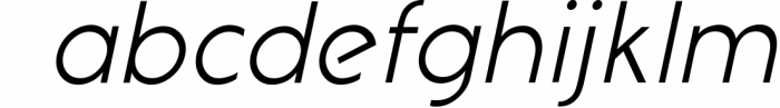 Geomatic - Sans serif font family 5 Font LOWERCASE
