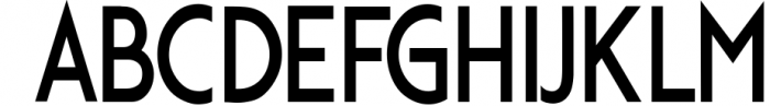Geomatic - Sans serif font family 6 Font UPPERCASE