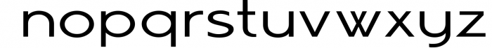 Geomatic - Sans serif font family 7 Font LOWERCASE