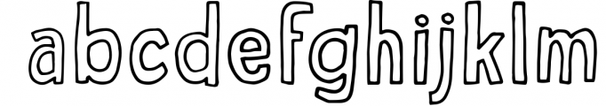 George & Francis Font Pack + Handdrawn shapes 3 Font LOWERCASE
