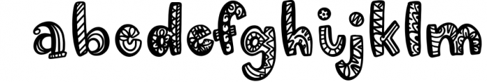 George Lincoln- A Silly Doodle Font Font LOWERCASE