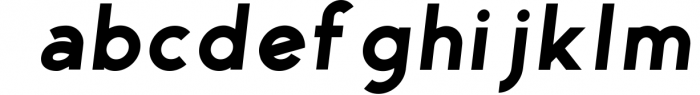 George Sans - 8 Fonts Geometric Typeface 1 Font LOWERCASE