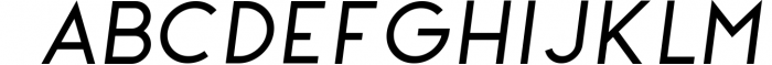 George Sans - 8 Fonts Geometric Typeface 2 Font UPPERCASE