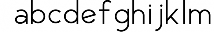 George Sans - 8 Fonts Geometric Typeface 3 Font LOWERCASE