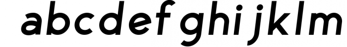 George Sans - 8 Fonts Geometric Typeface 6 Font LOWERCASE