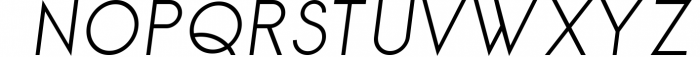 George Sans - 8 Fonts Geometric Typeface 7 Font UPPERCASE