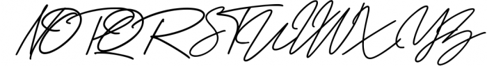 George Signature Classy Font UPPERCASE