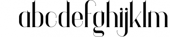 Georgia Luxurious Serif font Extra Font LOWERCASE