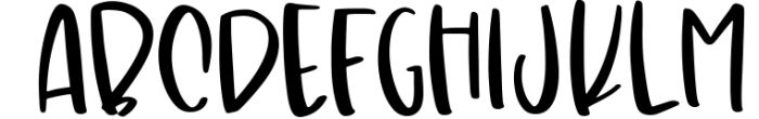 Georgia Peach - A Fun Handwritten Font Font UPPERCASE