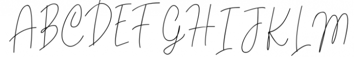 Geraldine | Hand Written Font 1 Font UPPERCASE