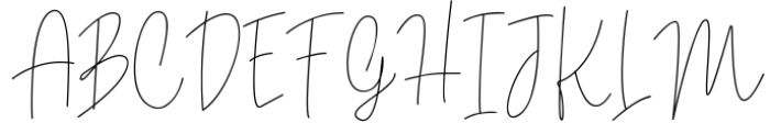 Geraldine | Hand Written Font 2 Font UPPERCASE