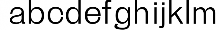 Gerard Sans Serif Font Family 1 Font LOWERCASE