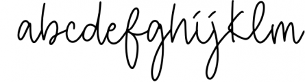 Gerlind Signature Script Font LOWERCASE