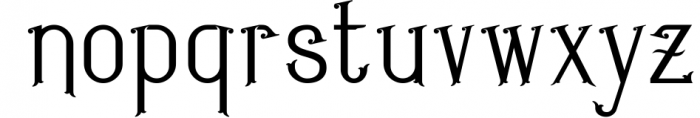 Geroboktuo Typeface Font LOWERCASE