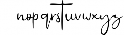 Getthalya Font LOWERCASE