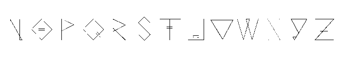 GEO EASTON Font LOWERCASE
