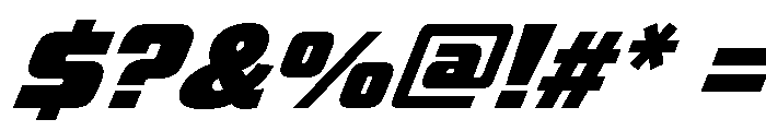 GEOspeed FFP Font OTHER CHARS