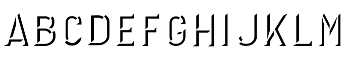 GERONIMO DARK Font LOWERCASE