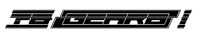 Gear-Line Font OTHER CHARS