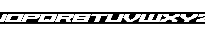 Gear-Rever Font LOWERCASE