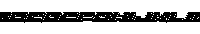 Gear-Shade Font UPPERCASE